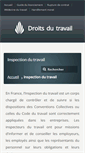 Mobile Screenshot of inspection-du-travail.com