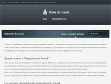 Tablet Screenshot of inspection-du-travail.com